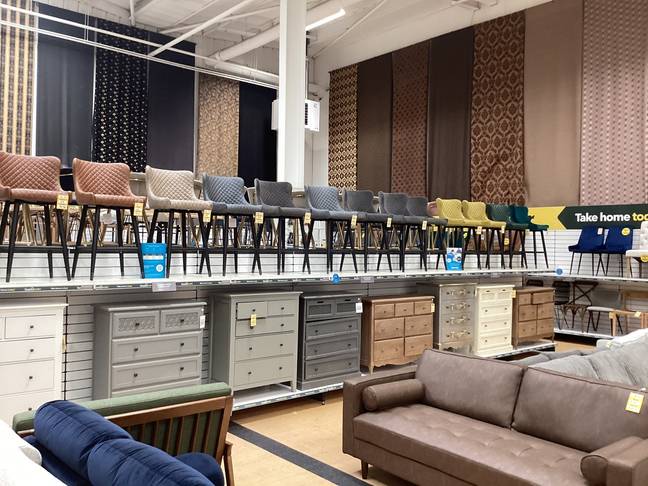 The new outlet is based inside its Rochdale store. Credit: Facebook/Dunelm Rochdale