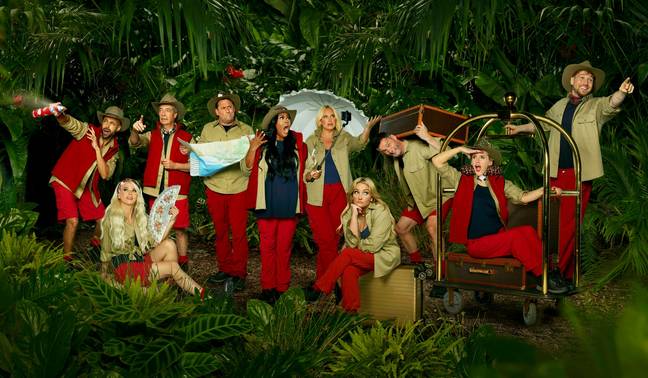 The official ITV I'm A Celeb line-up only released 10 out of the 12 stars heading to the jungle. Credit: ITV