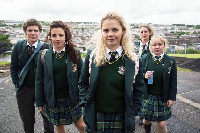 Derry Girls fans are sad about the show ending. (Credit: Alamy/Hat Trick Productions/Channel 4)