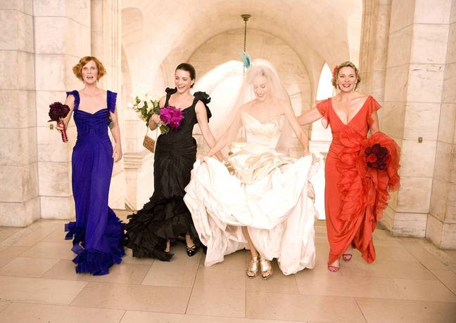 One of Vivienne’s dresses was in the Sex and the City movie. Credit: Everett Collection Inc / Alamy Stock Photo