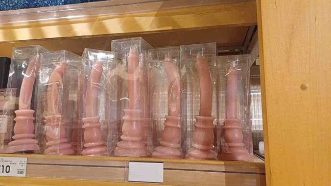 I'll never see candles the same ever again... Credit: Reddit