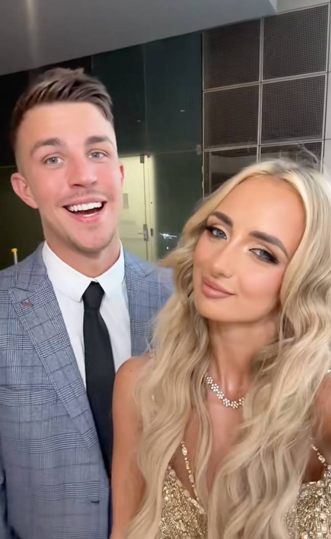 Mitch Taylor and Abi Moores might be back together. Credit: @abimooresxox/TikTok