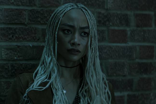 Tati Gabrielle as Marianne Bellamy. Credit: Netflix