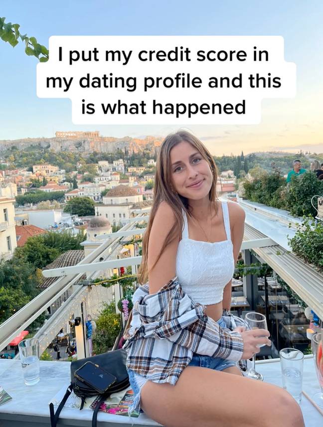 TikTok user Leah has shared 'lowkey the biggest flex ever' on her dating app and clearly, men are more than impressed with her score. Credit: TikTok/@leahnice99