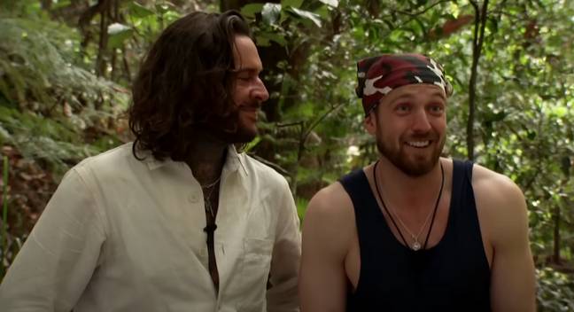 Pete previously surprised Sam in the jungle. Credit: ITV