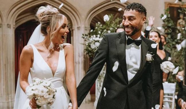 Nathanial Valentine was paired up with Ella Morgan on Married At First Sight UK. Credit: Channel 4
