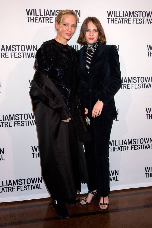 Uma Thurman with her daughter Maya Hawke. Credit: Shutterstock