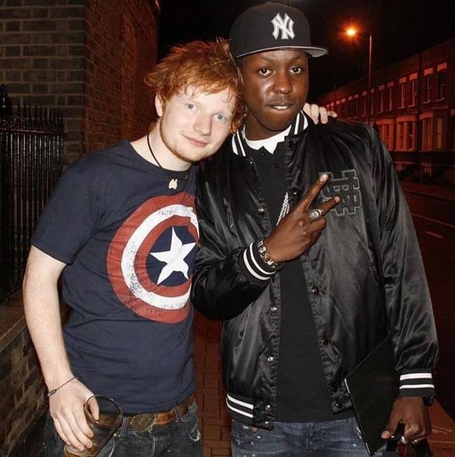 Ed Sheeran also honoured Jamal on social media. Credit: Instagram/@teddysphotos