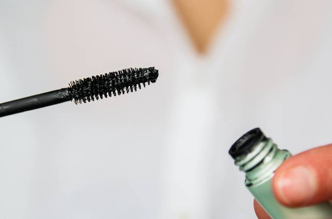 There's all kinds of stuff inside a mascara bottle. Credit: Getty Stock Photos