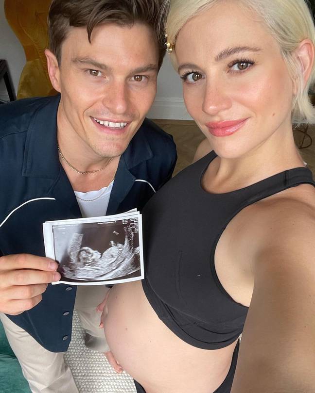 Pixie Lott announced she was pregnant with her first child earlier this year. Credit: Instagram/@pixielott