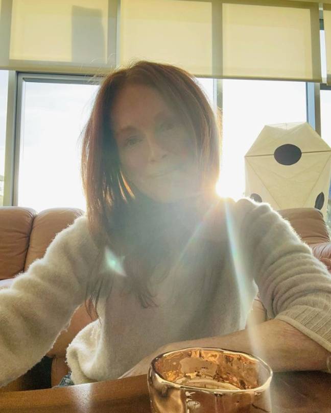 The actor does feel for people in the film industry, though. Credit: @juliannemoore/ Instagram  