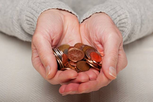 The 1p Challenge involves saving small amounts every day. Credit: PURPLE MARBLES / Alamy Stock Photo