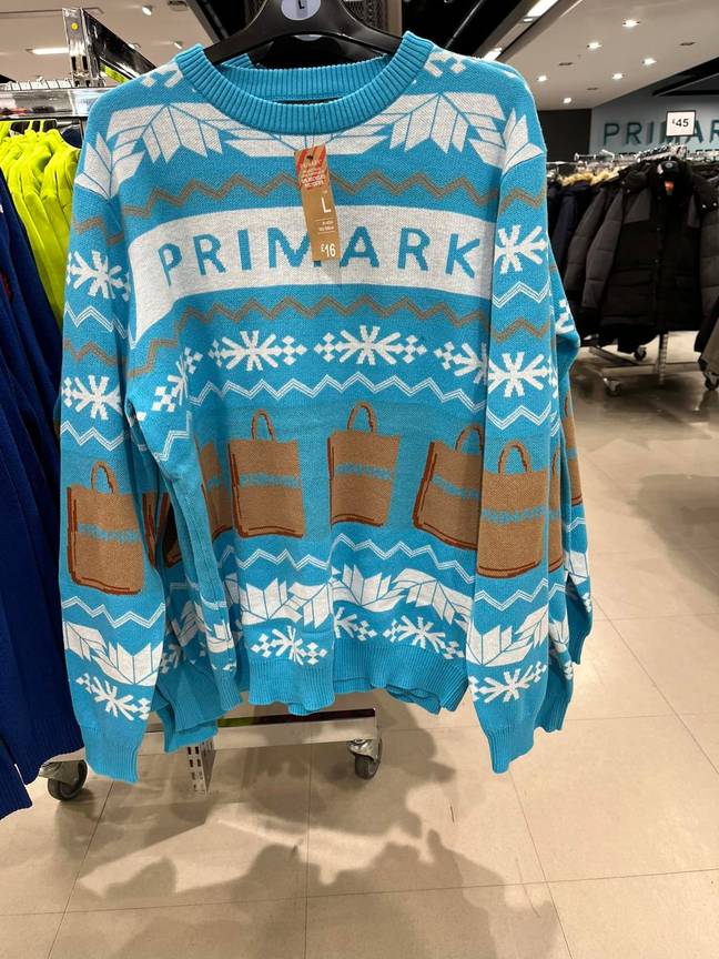 The Primark Christmas jumper brought about some very divided opinions. Credit: Facebook/ExtremeCouponingAndBargainsUK