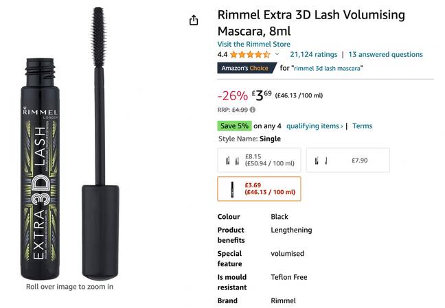 While its RRP is £4.99, you can find it even cheaper if you shop around. Credit: Amazon