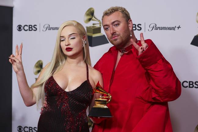 Sam Smith and Kim Petras won a Grammy for the song. Credit: REUTERS / Alamy Stock Photo