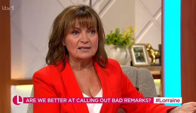 Lorraine Kelly has opened up her ‘uncomfortable’ encounter with Russell Brand. Credit: ITV