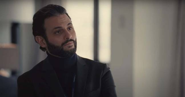 Arian played Kendall Roy's friend Stewy Hossein in Succession. (Credit: HBO)