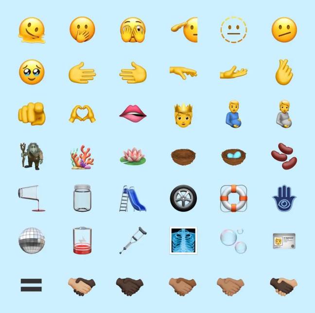 Apple has introduced 123 new emojis (Credit: Emojipedia)