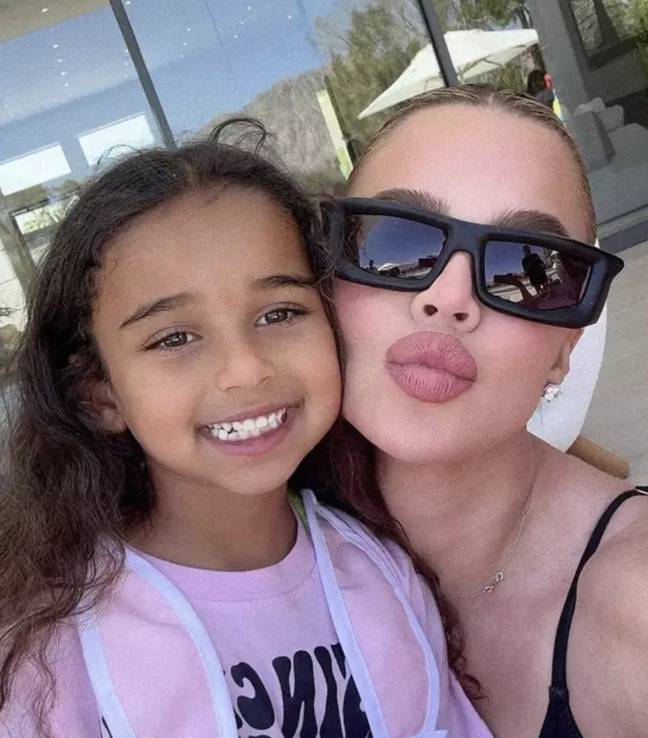 Khloe Kardashian described herself as a 'third parent' to her niece Dream. Credit: Instagram/@khloekardashian