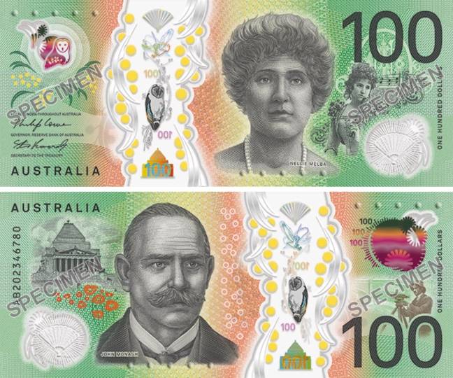 Nellie and John might get passed around a little bit more this week. Credit: Reserve Bank of Australia