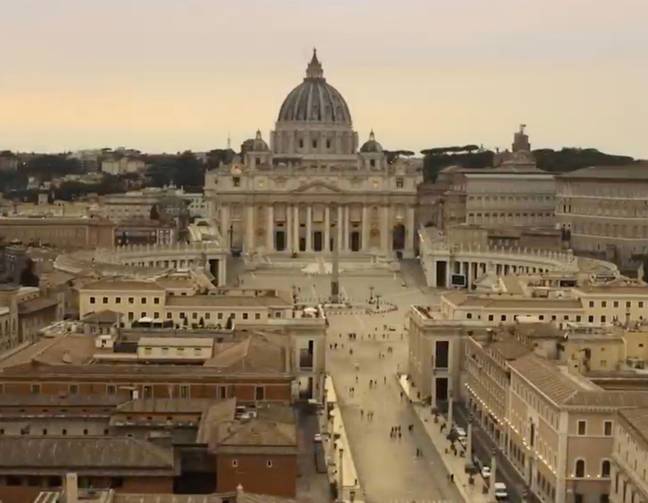The Vatican has denied any involvement. Credit: Netflix 