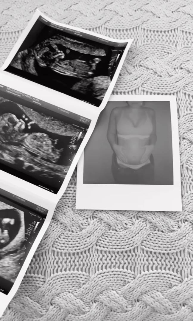 The First Dates star is expecting her first child. Credit: Instagram/@lauratott__