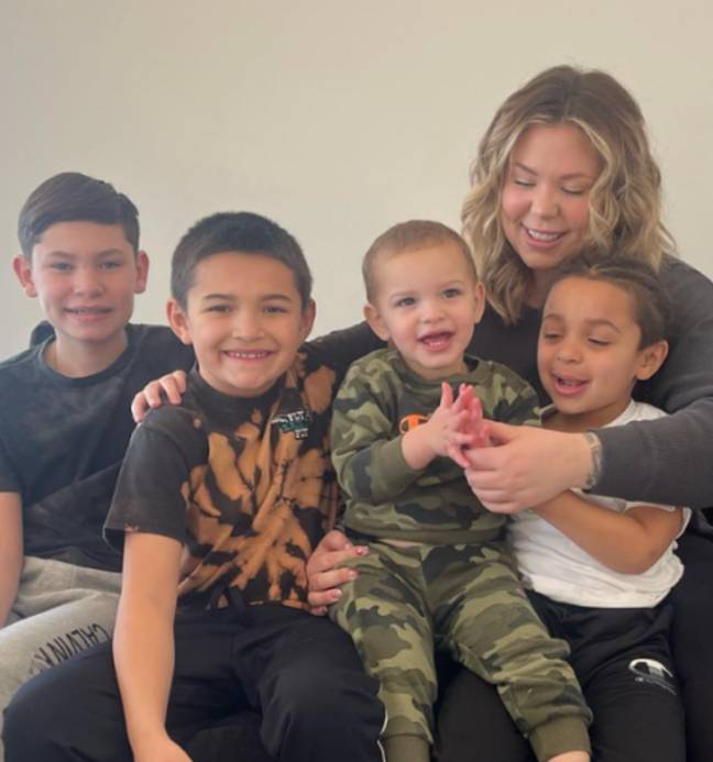 The Teen Mom star is already a mom of four. Credit: Instagram/@kaillowry