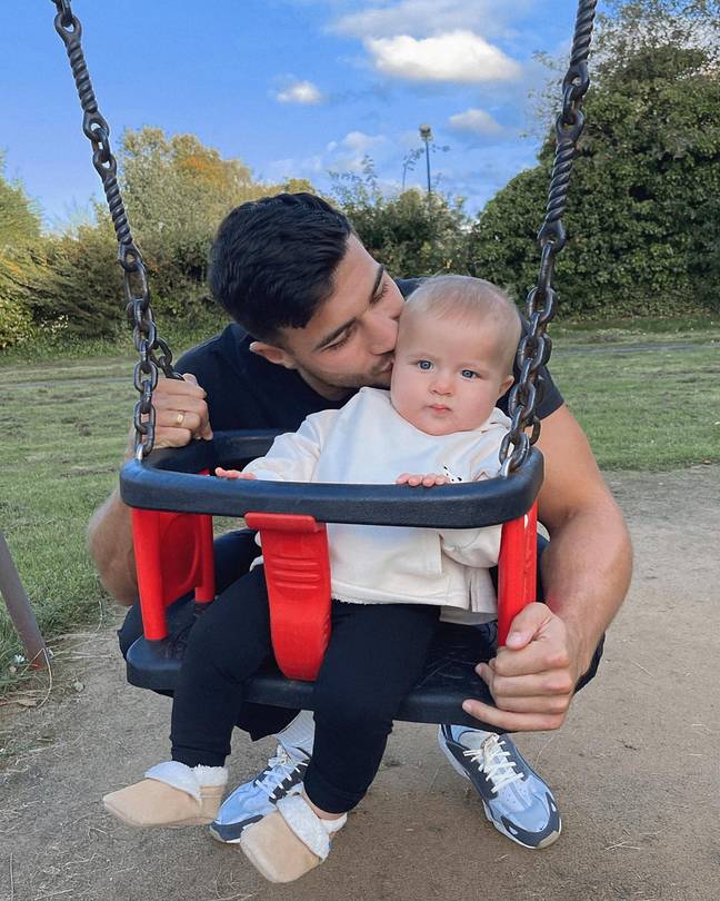 Tommy admitted that it was 'very tough' being away from his daughter. Credit: Instagram/tommyfury