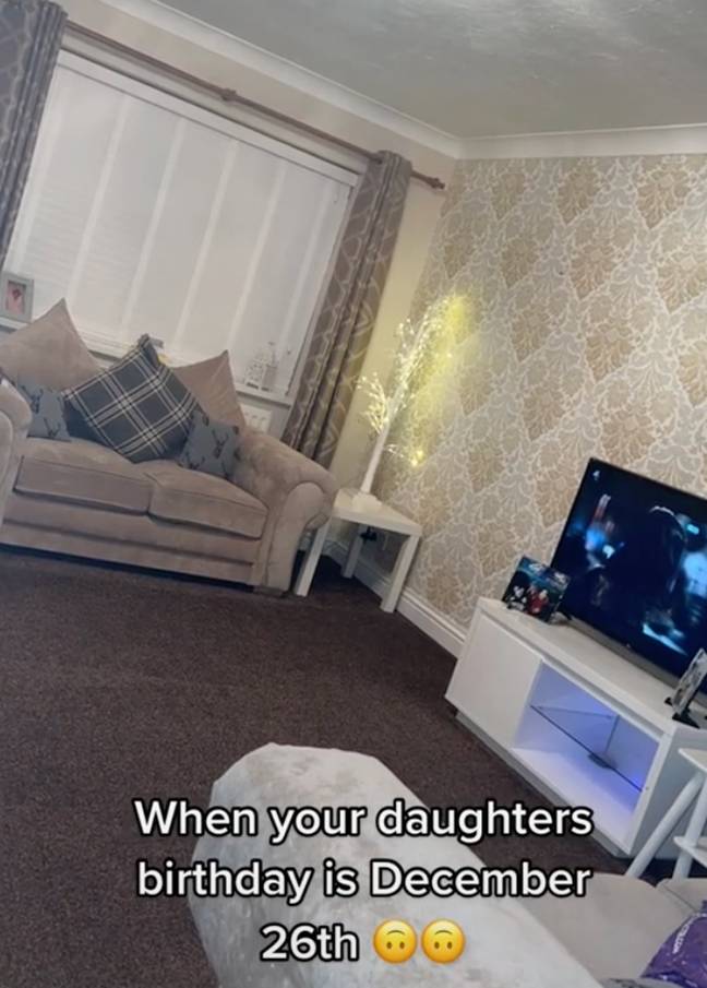 People are divided over whether or not they'd want a Christmas tree up on their birthday.