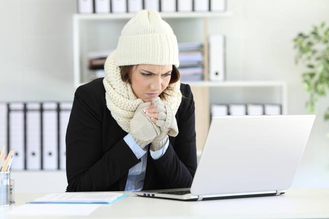 How cold is too cold for the office? Credit: Antonio Guillem Fernández/Alamy