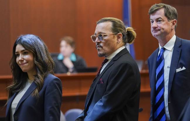 The move comes after weeks of Depp refusing to look Heard in the eye during the trial. Credit: Shutterstock