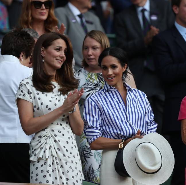 Meghan Markle and Kate Middleton are said to have had a big falling out. Credit: Paul Marriott/Alamy