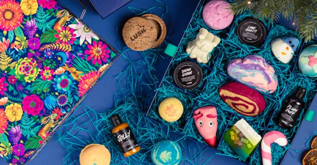 All the products in LUSH's Advent Calendar are fully vegan (Credit: LUSH)