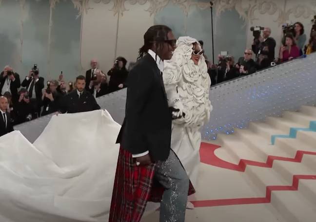 Rihanna and A$AP Rocky are quite clearly the couple of the moment. Credit: ET