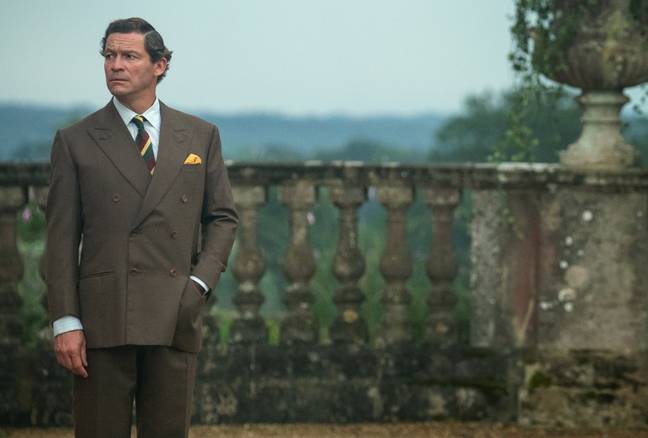 Netflix have shown first look pictures of Dominic West as Prince Charles (Credit: Netflix)