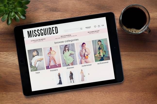 Missguided has been bought by Frasers. Credit: Alamy.