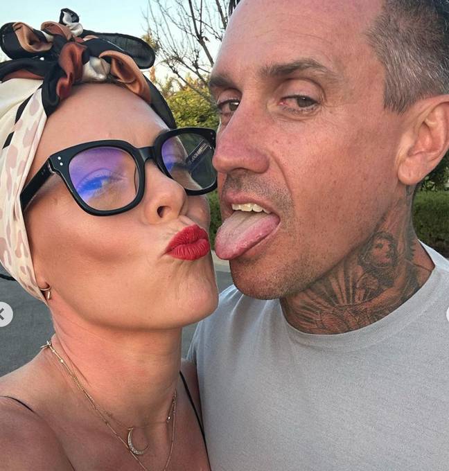 Pink and Carey Hart share two children. Credit: Instagram/@pink