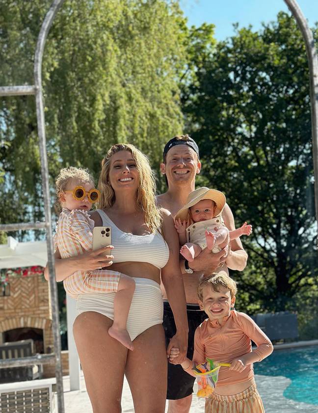Stacey Solomon had a nice relaxing weekend with her family. Credit: Instagram/@staceysolomon