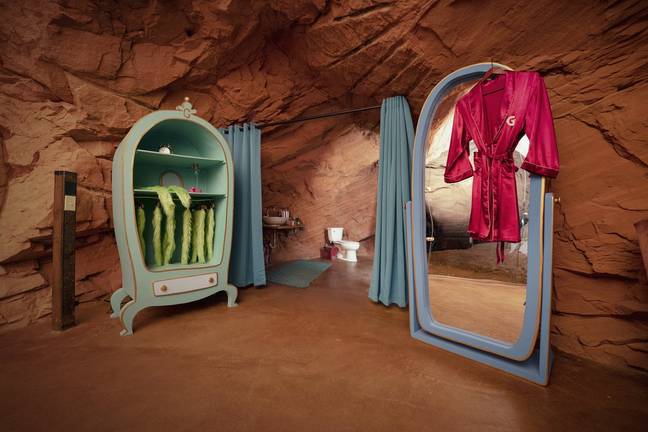 You can now book to stay in the Grinch's lair at Christmas (Credit: Vacasa)