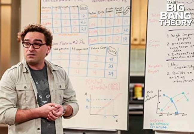 Galecki starred as Leonard in The Big Bang Theory. Credit: CBS