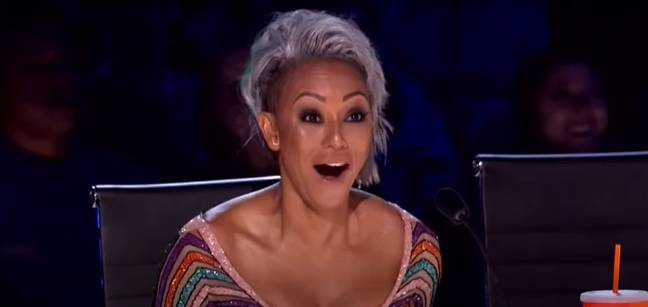 Mel B was left gobsmacked by the dig. Credit: NBC