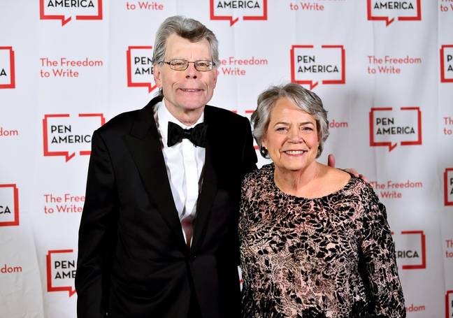 Stephen King ended up in a Twitter spat with the podcaster. Credit: Associated Press / Alamy Stock Photo