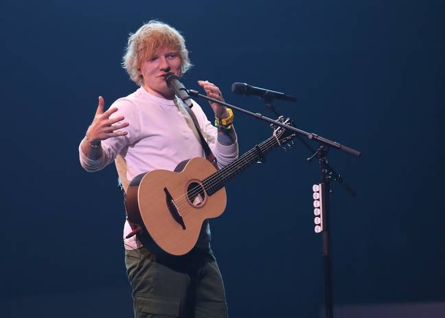 Ed Sheeran admitted he doesn't smoke much. Credit: Jerritt Clark/Getty Images for Amazon Music