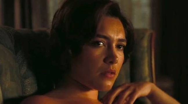 Florence Pugh had a handful of sex scenes with Cillian Murphy in Oppenheimer. Credit: Universal