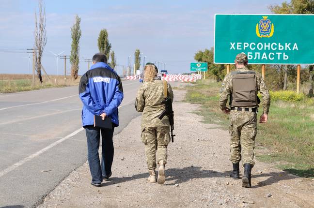 Russia/Ukraine Border (Alamy)