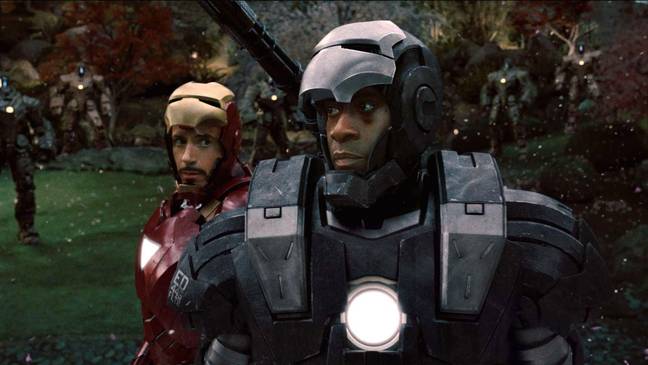 Cheadle signed the deal and starred alongside Downey Jr. in Iron Man 2. Credit: Maximum Film / Alamy Stock Photo