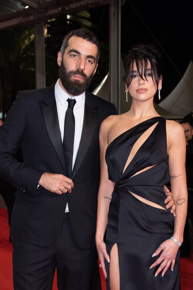 Dua Lipa and Romain Gavras made their red carpet debut over the weekend. Credit: Abaca Press / Alamy Stock Photo