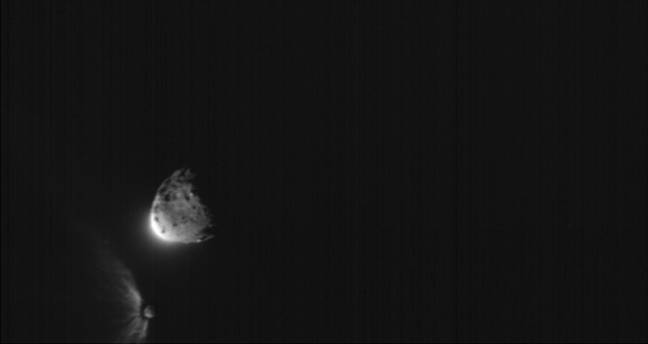 NASA has successfully altered the path of an asteroid. Credit: NASA