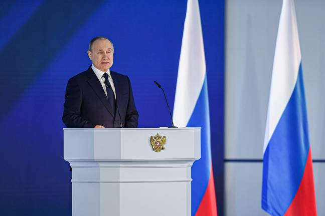 The paper is a long-time supporter of Vladimir Putin. Credit: Xinhua / Alamy Stock Photo 
