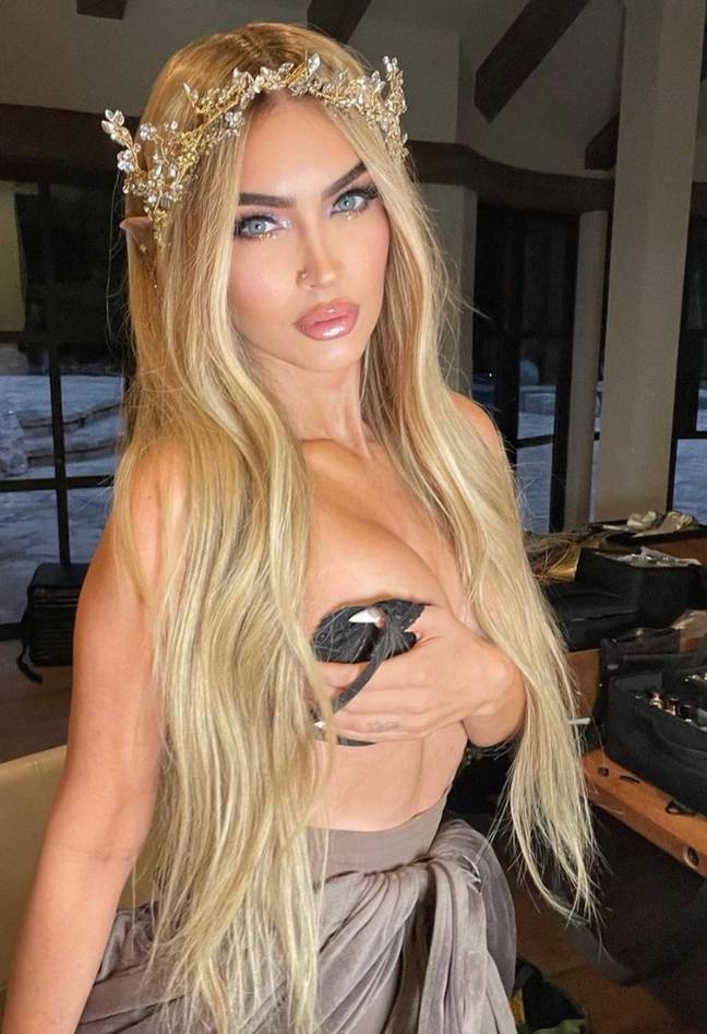 Megan Fox dressed up as Princess Zelda. Credit: @meganfox / Instagram